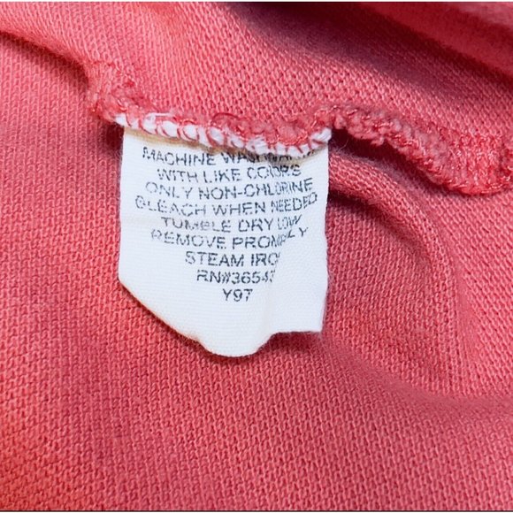 G.H. Bass & Co Mens Short‎ Sleeve  Orange Red Polo Shirt Size XL - Picture 4 of 6